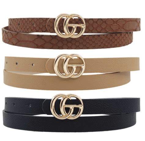 skinny gucci belt dupe|gucci knockoff belt.